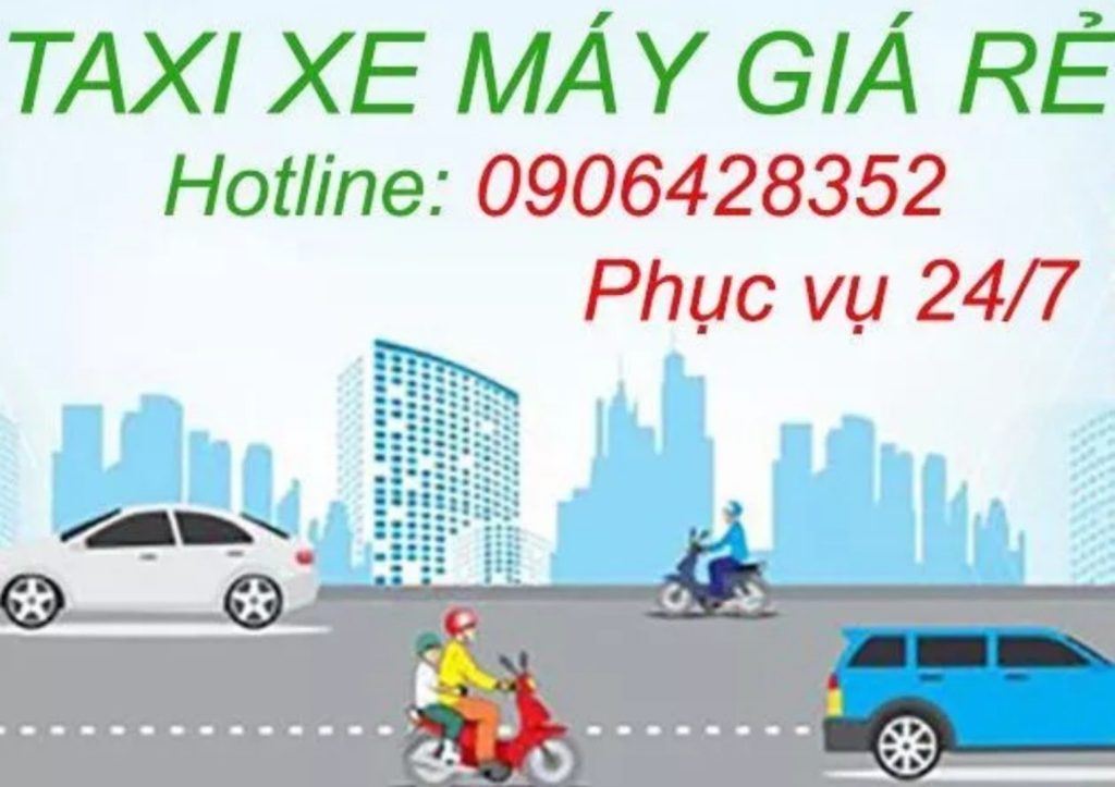 xe ôm taxi củ chi